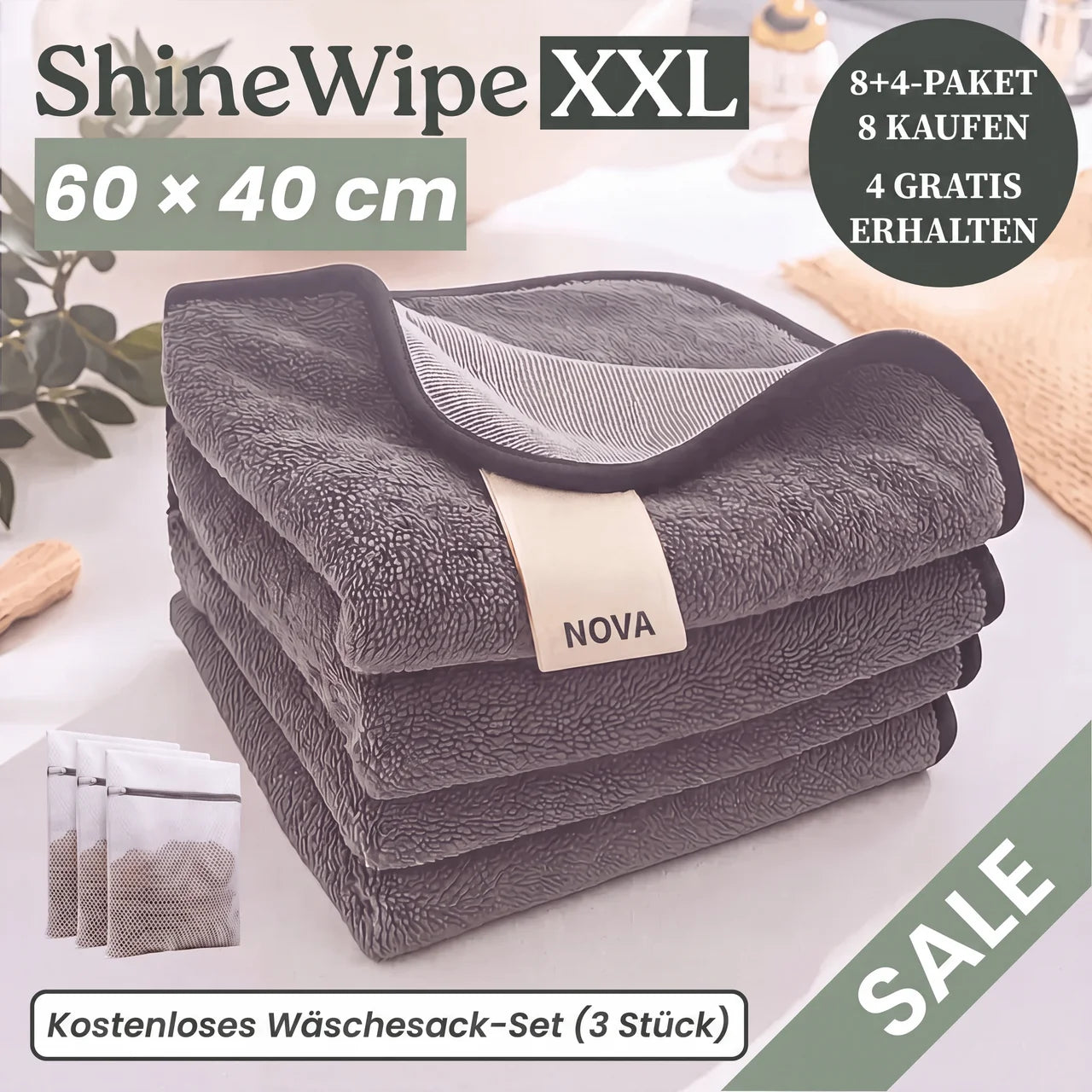ShineWipe – Der Schweizer XXL-Favorit (60×40cm)