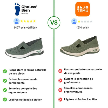 Nova™ - Baskets à confort orthopédique pour femme