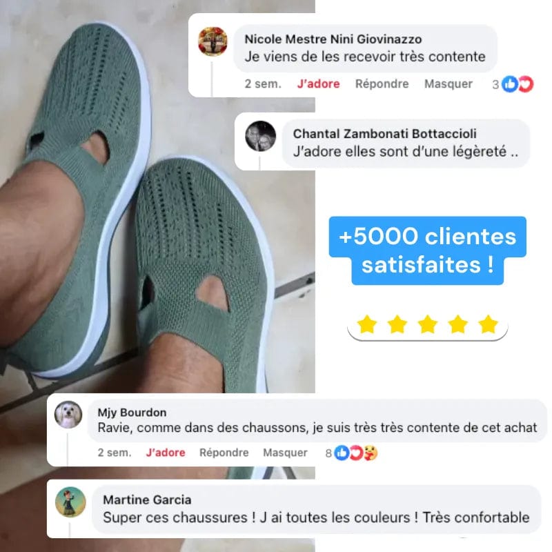 Nova™ - Baskets à confort orthopédique pour femme