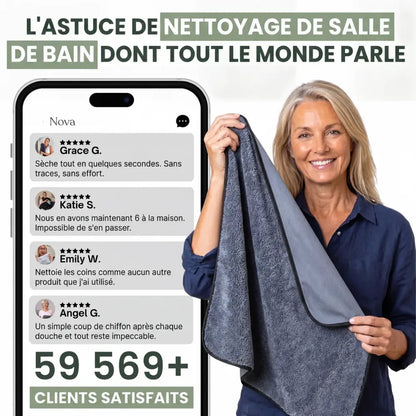ShineWipe – Le favori Suisse XXL (60×40cm)