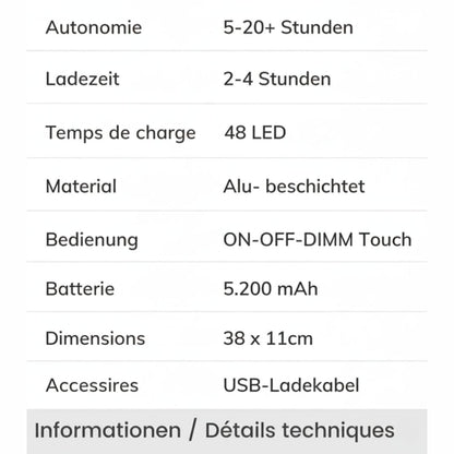 Offre Set Lampe Sans Fil - NOVA