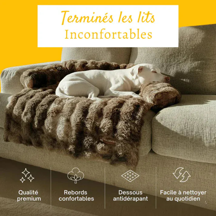 Canapé-lit de luxe Nova – Le refuge douillet préféré de votre animal