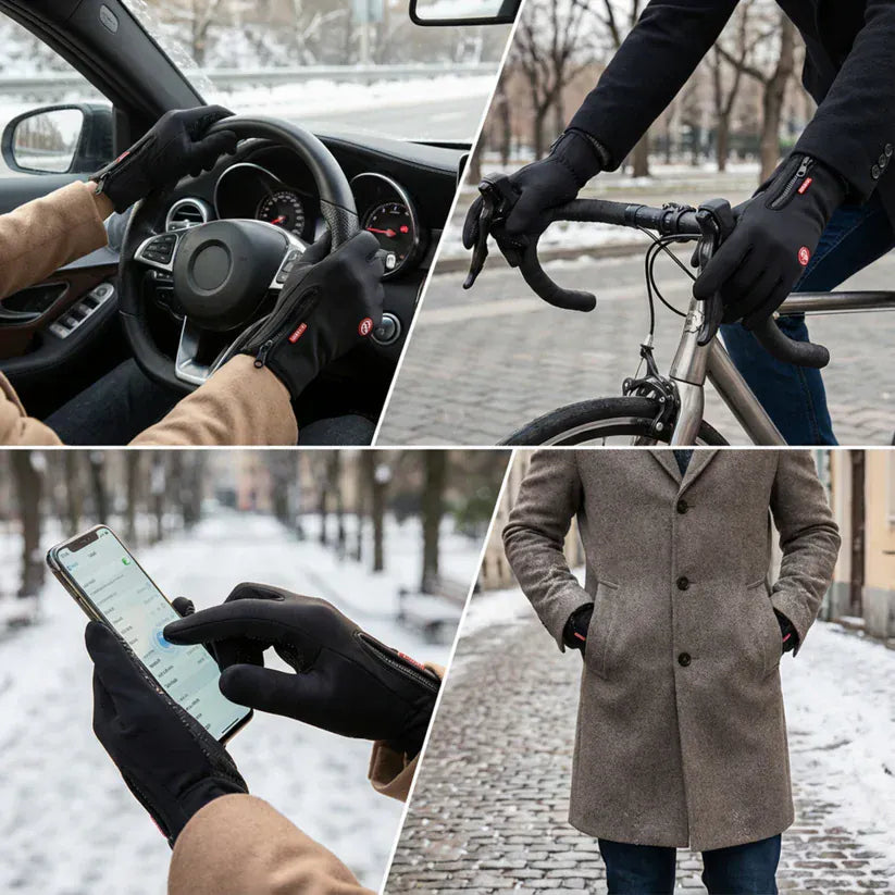 Nova - Gants Chauds, Imperméables & Tactiles