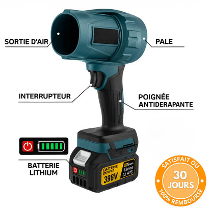 Souffleur Sans Fil Puissant – Compact, Léger et Ultra Performant