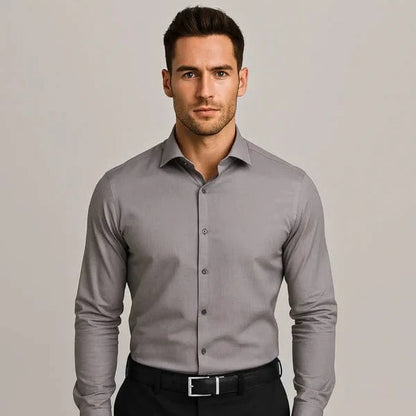 Chemise Infroissable à Coupe Ajustée