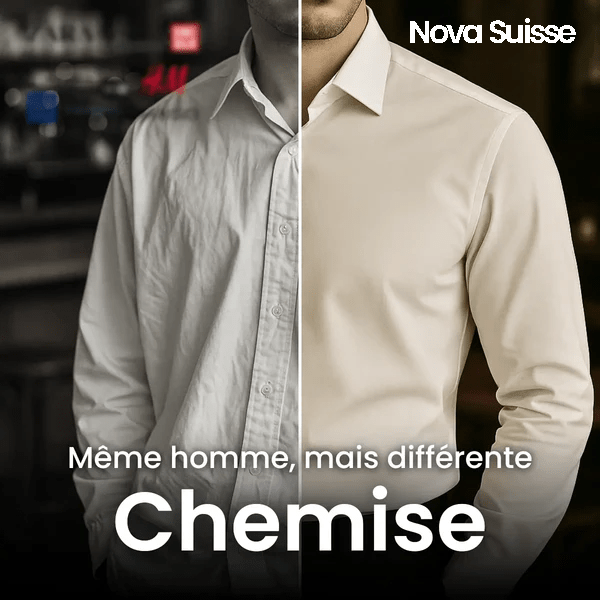 Chemise Infroissable à Coupe Ajustée