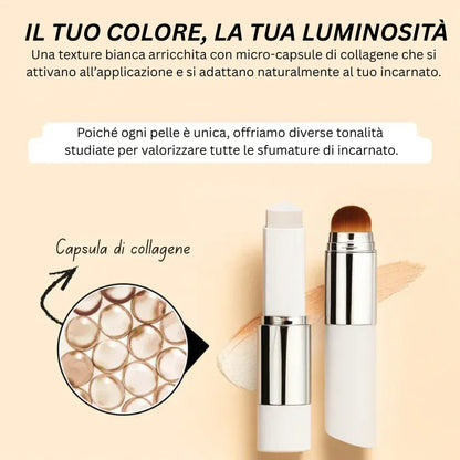Fondotinta 2 in 1 Con Pennello Integrato