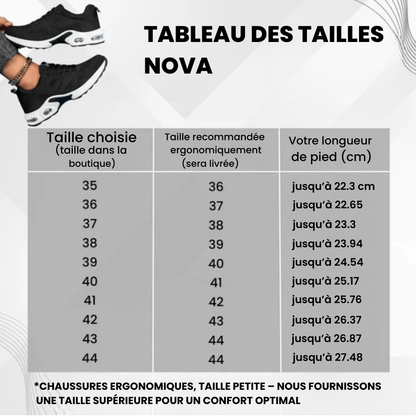 Nova chaussures ergonomiques anti-douleur