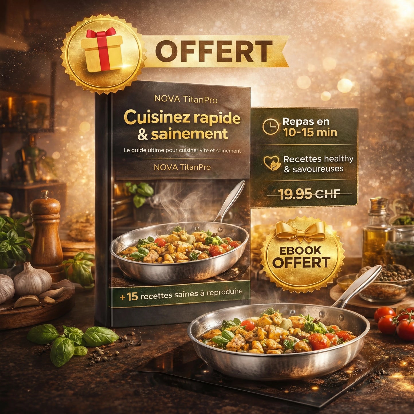 EBOOK TitanPro : Il est temps de cuisiner plus sainement