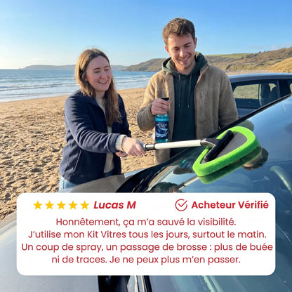 Nova - Kit de nettoyages pour Vitres