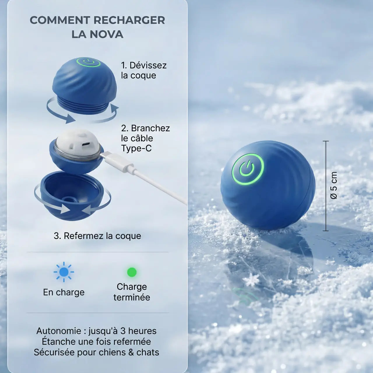 Nova – Balle interactive