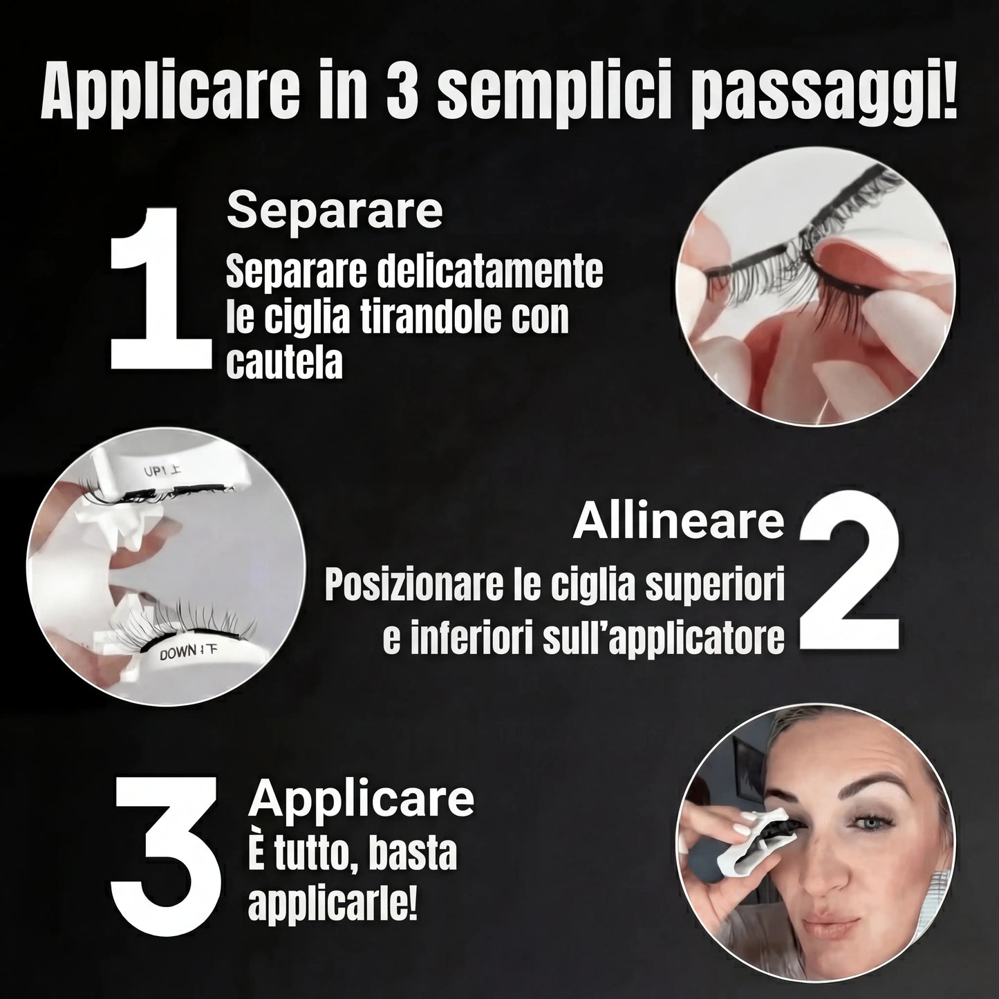 Ciglia Magnetiche