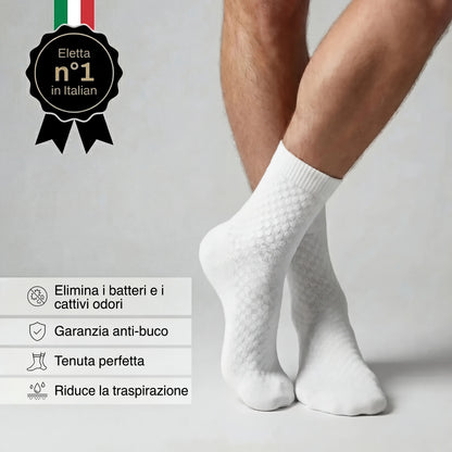 Calzini a Metà Gamba Nova in Bambù Premium