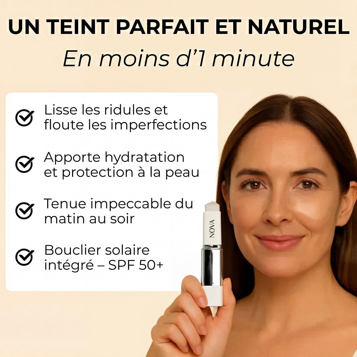 Fond de teint 2 en 1 avec pinceau intégré 2.0