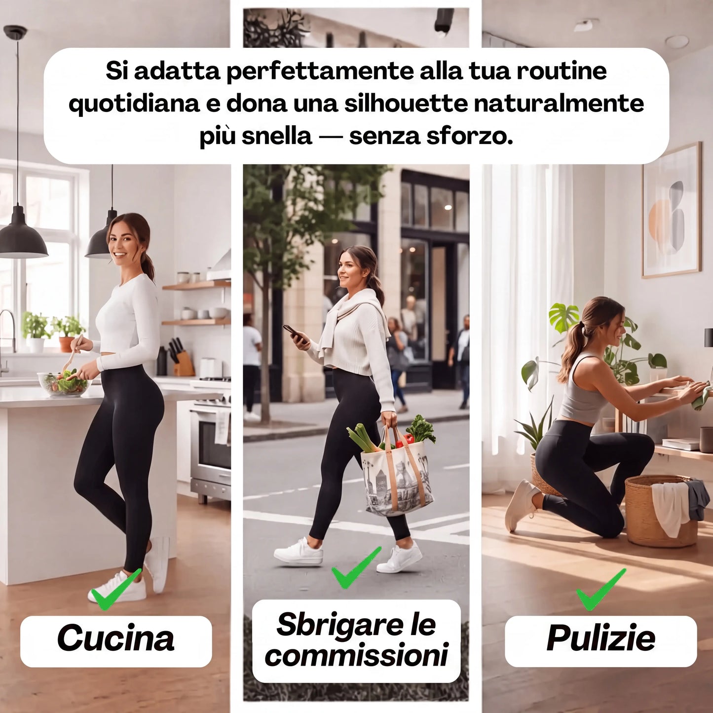 Nova 3D Leggings – Trasforma il tuo look senza sforzo
