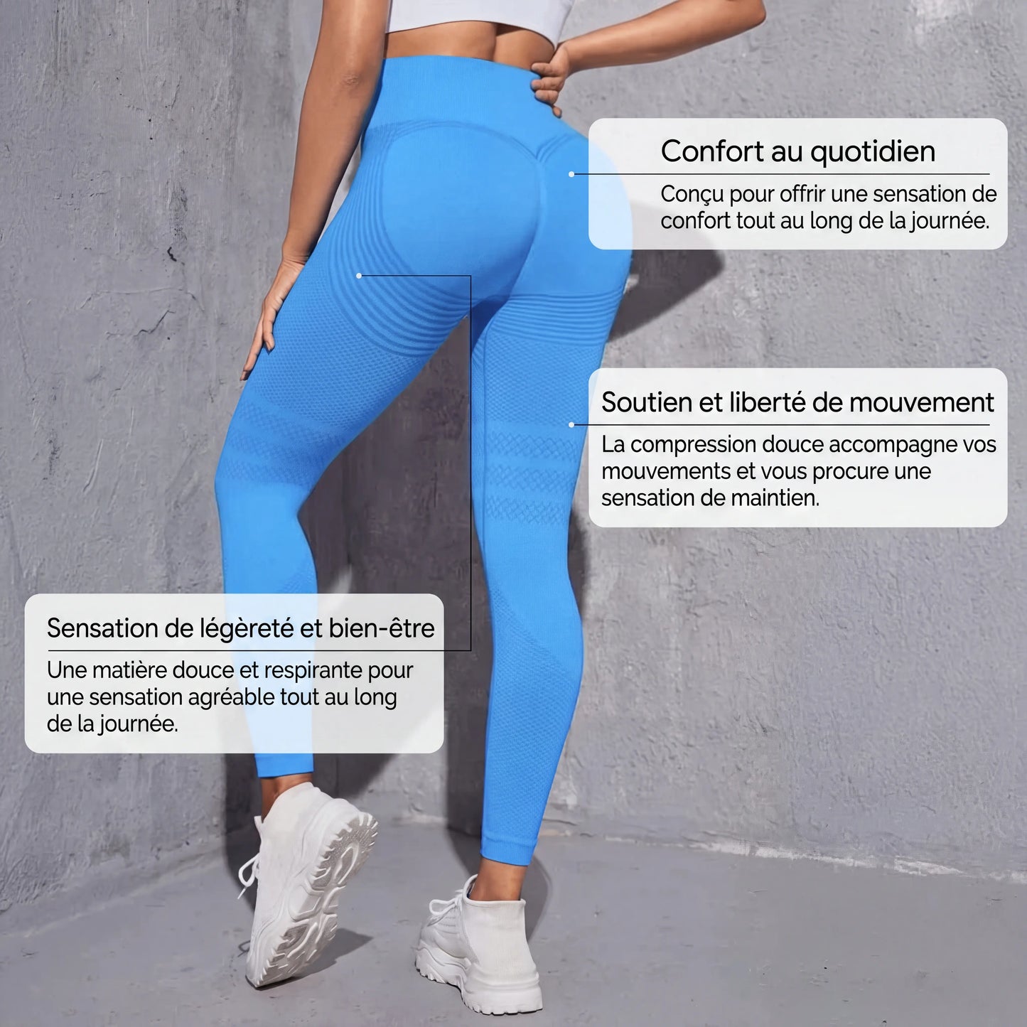 Legging 3D  –  Sculptant & Confort Quotidien