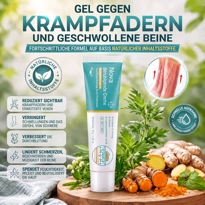 Gel gegen Krampfadern und geschwollene Beine