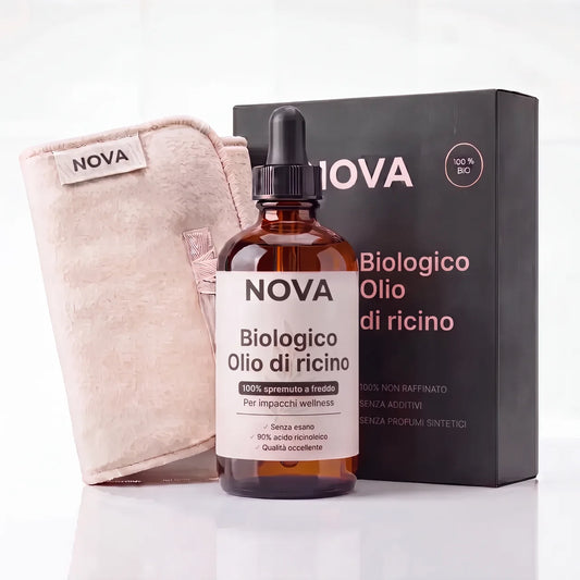 Kit detox con olio di ricino