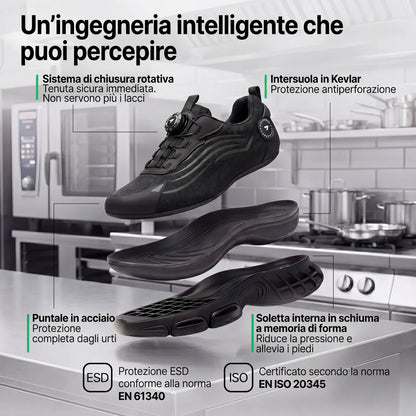 1+1 GRATIS: BLITZ S3 Pro – Comfort per le lunghe giornate di lavoro in cucina