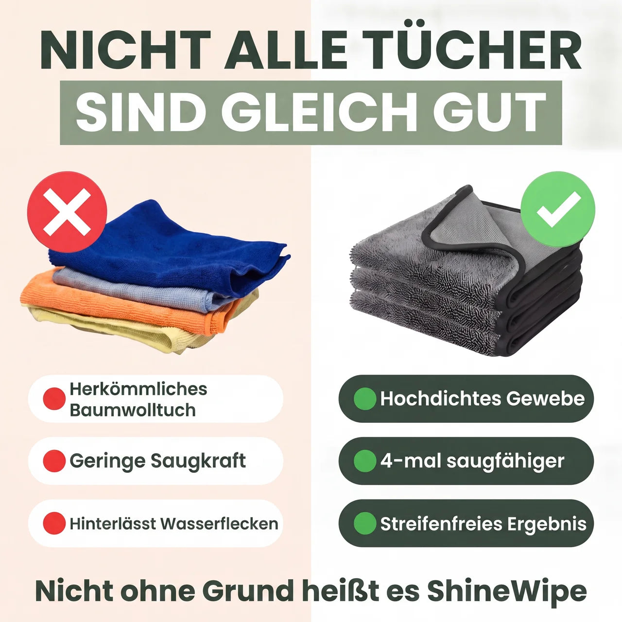ShineWipe – Der Schweizer XXL-Favorit (60×40cm)