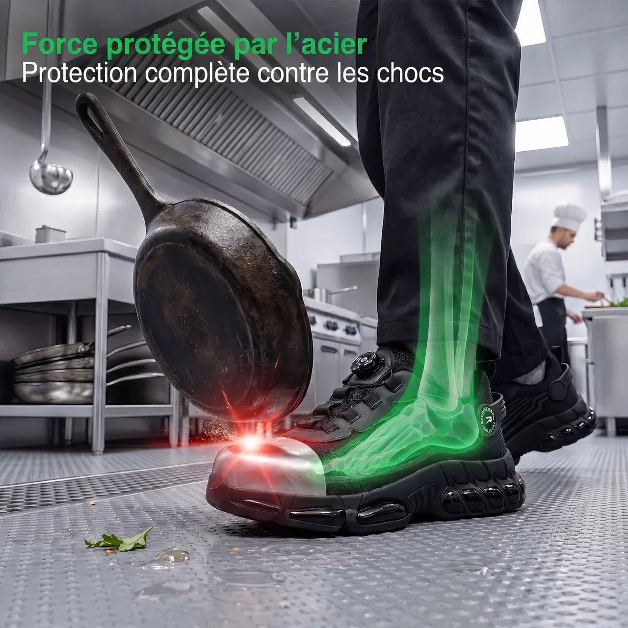 1+1 GRATUIT : BLITZ S3 Pro – Confort pour les longues journées de travail en cuisine