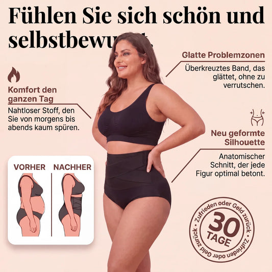 Hochtaillierte formende Unterhose