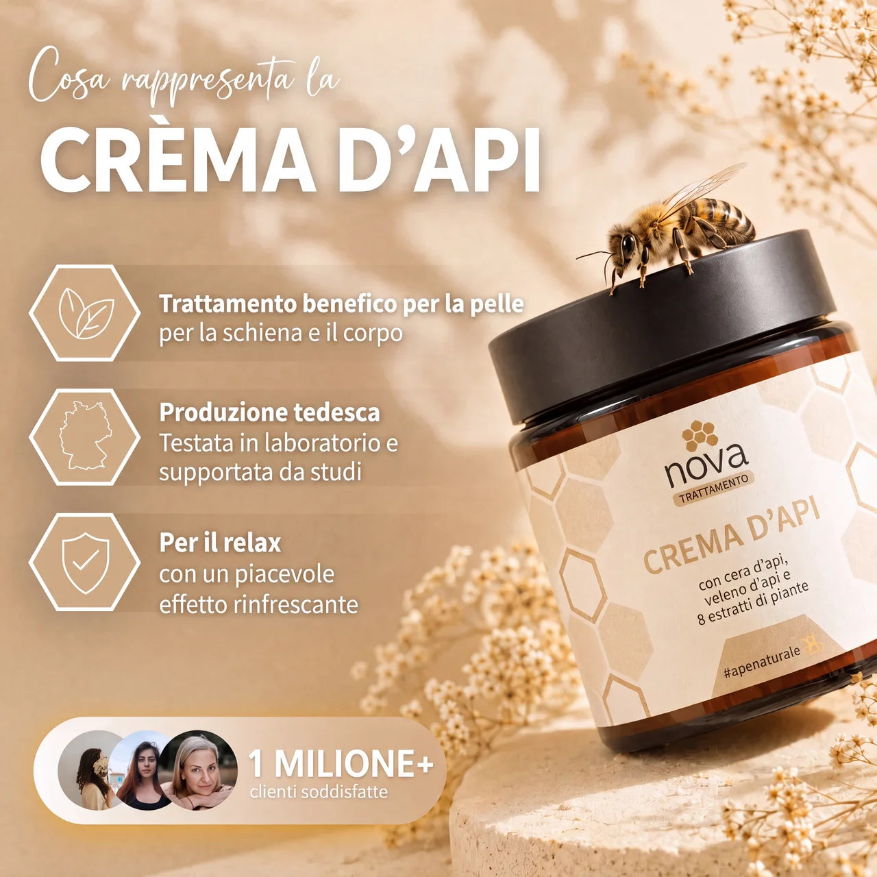 Crema d'api contro la cellulite