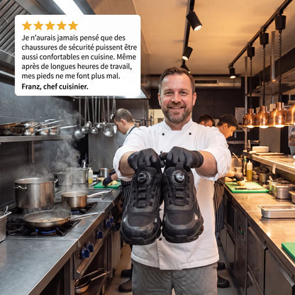 1+1 GRATUIT : BLITZ S3 Pro – Confort pour les longues journées de travail en cuisine