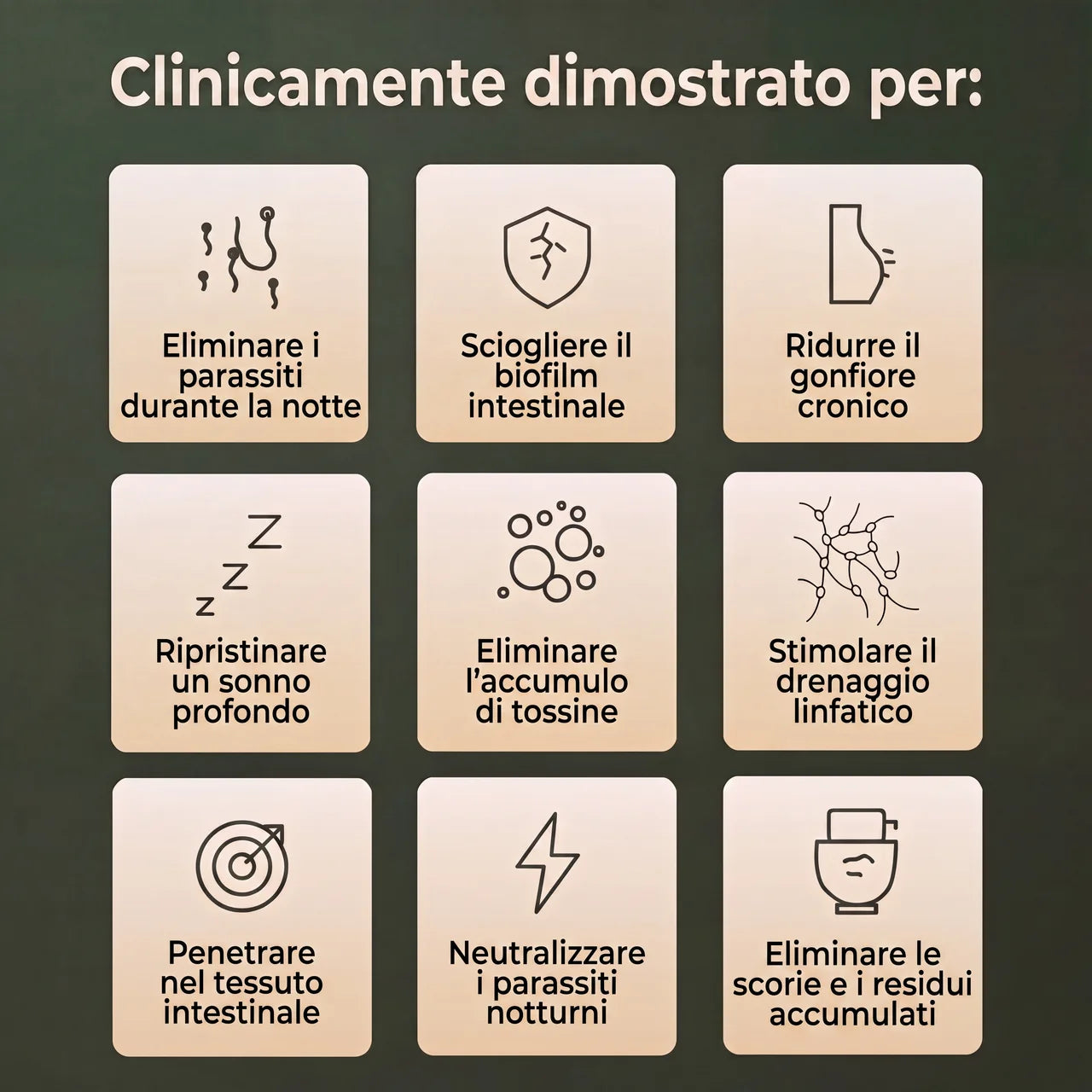 Kit detox con olio di ricino