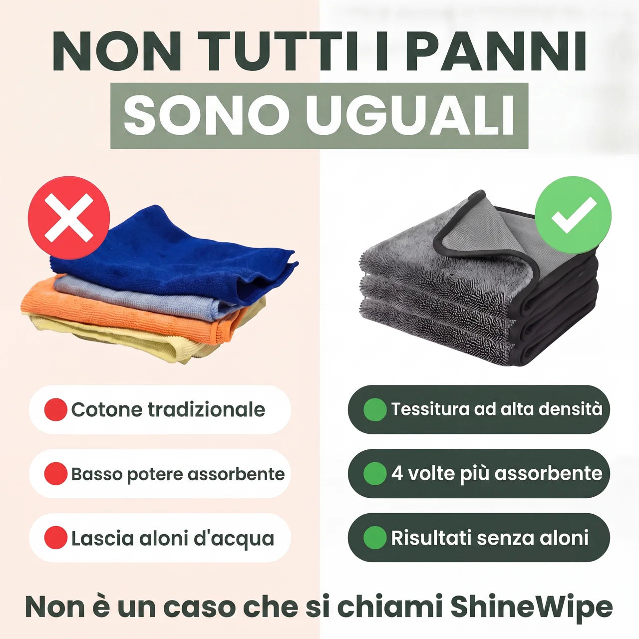 ShineWipe – Il preferito della Svizzera XXL (60×40 cm)