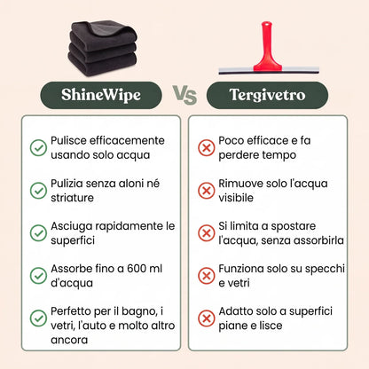 ShineWipe – Il preferito della Svizzera XXL (60×40 cm)