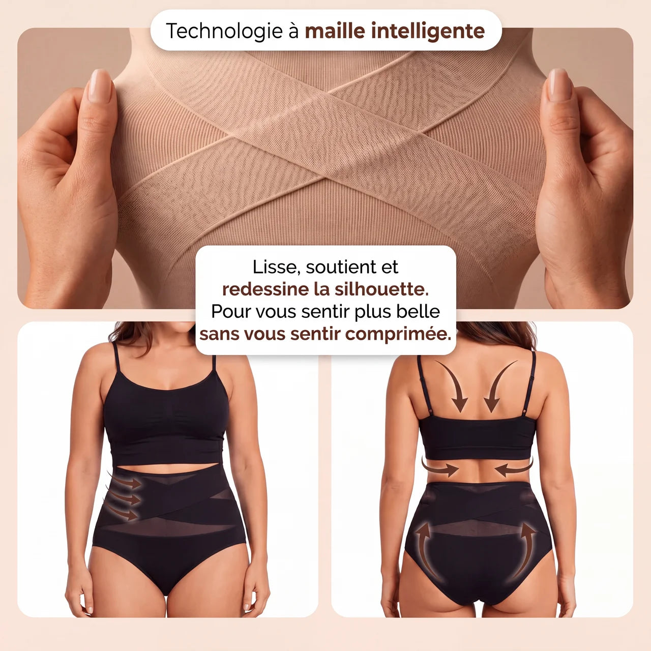 Culotte Gainante Taille Haute