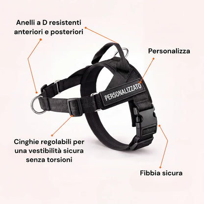 Pettorina anti-trazione per cane Nova