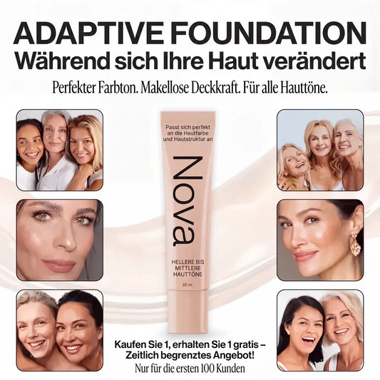 Nova farbverändernde Foundation