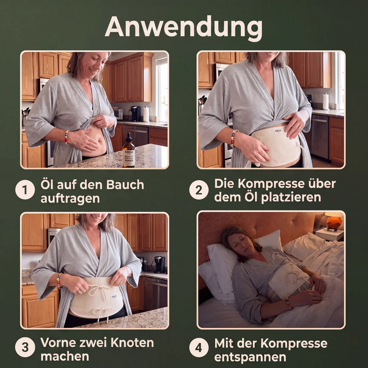 Detox-Set mit Rizinusöl