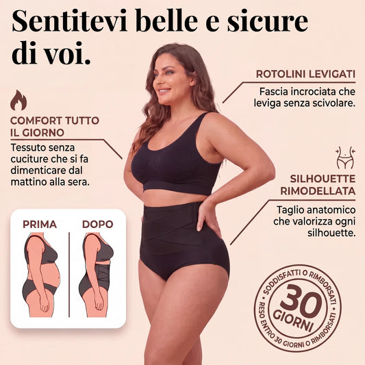 Mutandina Modellante a Vita Alta