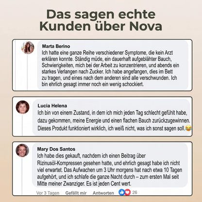 Detox-Set mit Rizinusöl