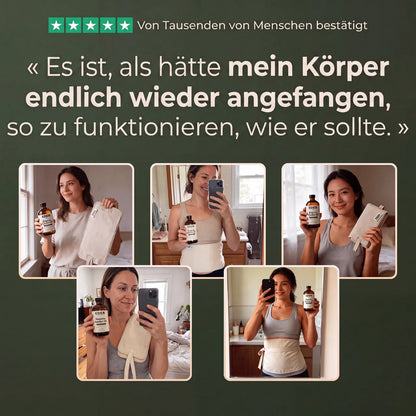 Detox-Set mit Rizinusöl