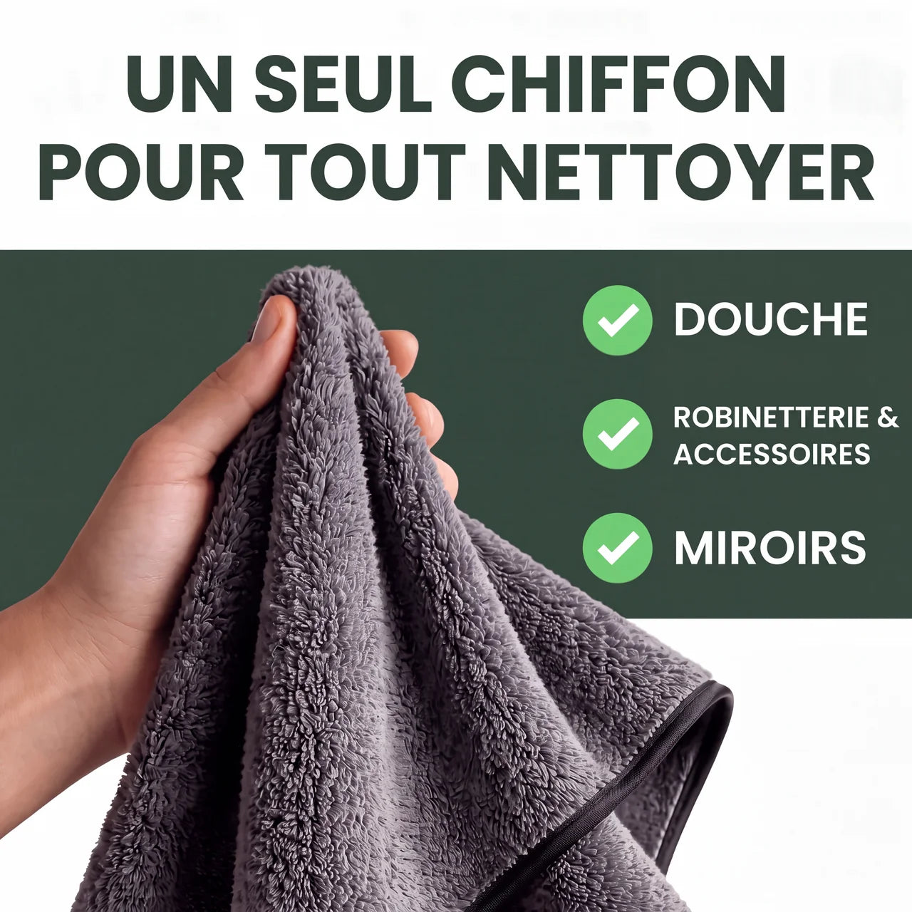 ShineWipe – Le favori Suisse XXL (60×40cm)