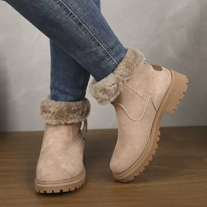 Bottines d’hiver ultra-douces et confortables