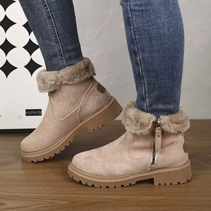 Bottines d’hiver ultra-douces et confortables